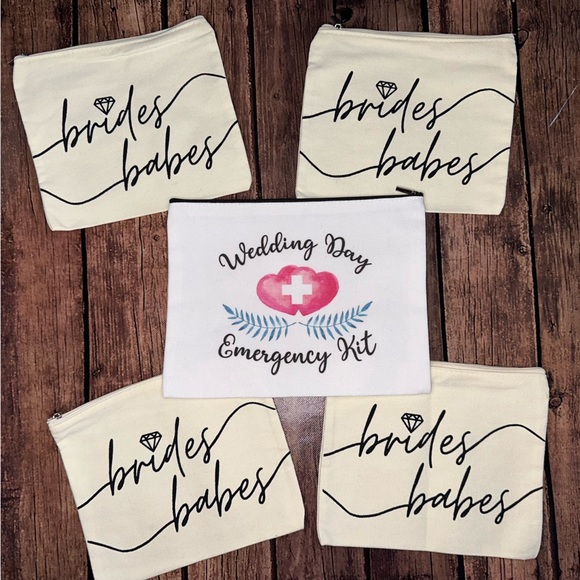 Handbags - Wedding Party Bags 5pk - NEW